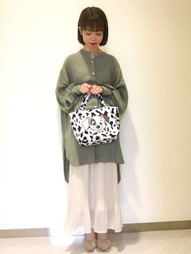 「101匹わんちゃん」｜「アイテム（パンプス）」を使った、りりさん（レディース・147cm）の秋コーディネート