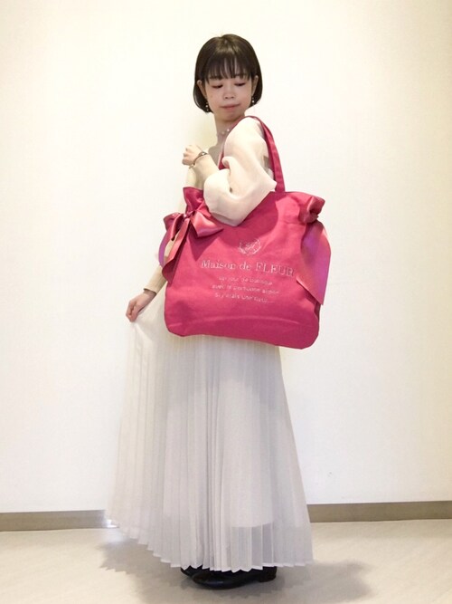 Maison De Fleurりりさんのトートバッグを使ったコーディネート Zozotown