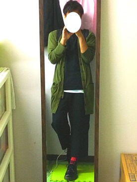 えくすとらばーじんおいるさん（メンズ・168cm）の夏コーディネート