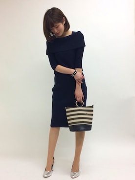 「31 Sons de mode（トランテアン　ソン　ドゥ　モード）のアイテム（アクセサリー）」を使った、うおchanさん（レディース・162cm）の冬コーディネート