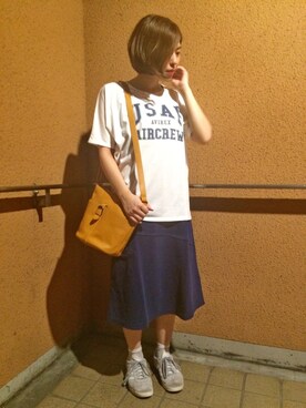 MANAさん（レディース・155cm）の夏コーディネート