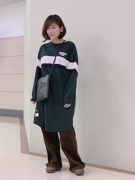 MANAさん（レディース・155cm）の秋コーディネート