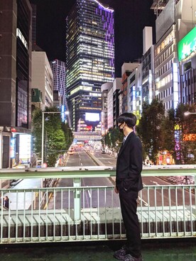 「アイテム（シューズ）」を使った、しったん さん（メンズ・80cm・20代）の秋コーディネート