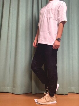 「RAGEBLUE（レイジブルー）のアイテム（アナログ腕時計）」を使った、Ken【大学生】さん（メンズ・173cm）の夏コーディネート