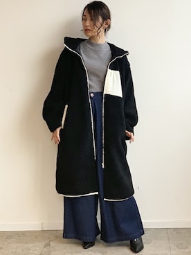 りのさん（レディース・159cm）の冬コーディネート