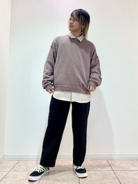 「チョコ色に染まれ」｜しゅんさん（メンズ・167cm）の冬コーディネート