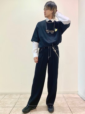 しゅんさん（メンズ・167cm）の春コーディネート