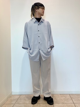 「Dr. Martens（ドクターマーチン）のアイテム（サンダル）」を使った、しゅんさん（メンズ・167cm）の春コーディネート