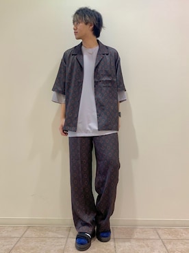 「Dr. Martens（ドクターマーチン）のアイテム（サンダル）」を使った、しゅんさん（メンズ・167cm）の春コーディネート