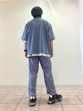 「ジップブルゾン」｜しゅんさん（メンズ・167cm）の春コーディネート
