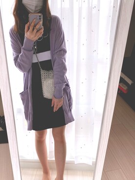 「ミニワンピ」｜panda🐼さん（レディース・162cm）の春コーディネート