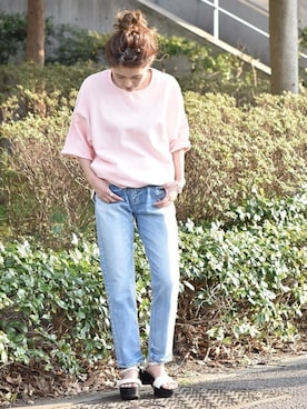 Press marieさん（レディース・154cm）の春コーディネート