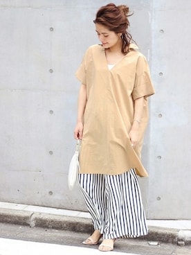 Press marieさん（レディース・154cm）の夏コーディネート