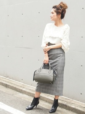 Press marieさん（レディース・154cm）の夏コーディネート