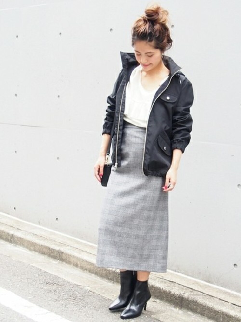 Press marieさんの「≪予約≫【Cape HEIGHTS×spick】別注Rochesterブルゾン◆（Cape HEIGHTS）」を使ったコーディネート