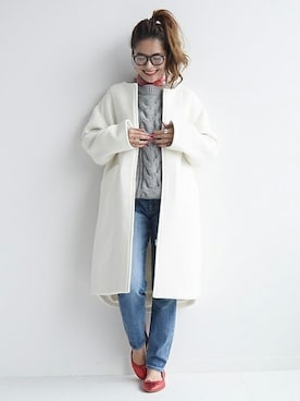 Press marieさん（レディース・154cm）の秋コーディネート