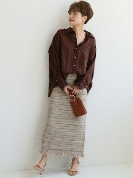 「Spick & Span(Spick & Span)」｜Press marieさん（レディース・154cm）の夏コーディネート