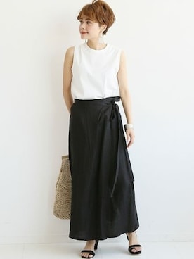 「Spick & Span(Spick & Span)」｜Press marieさん（レディース・154cm）の夏コーディネート