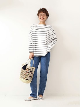 「Traditional Weatherwear」｜Press marieさん（レディース・154cm）の冬コーディネート