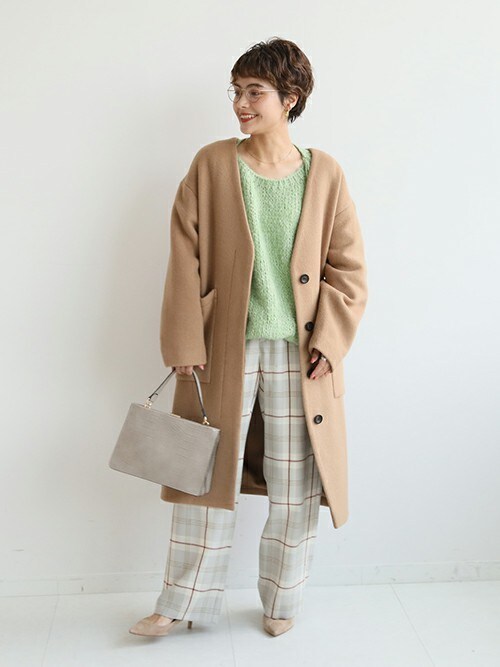 Spick & Span（スピックアンドスパン）の「【MITTERNACHT】 ノーカラー 