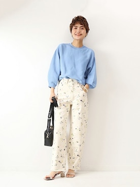 「Spick & Span（スピックアンドスパン）のアイテム（ニット/セーター）」を使った、Press marieさん（レディース・154cm）の冬コーディネート