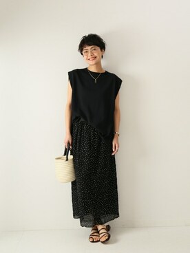 Press marieさん（レディース・154cm）の春コーディネート