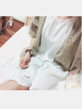「SM2（エスエムツー）のアイテム（トップス）」を使った、七田さん（レディース・160cm・10代）の夏コーディネート
