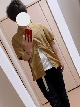 「Daniel Wellington（ダニエルウェリントン）の販売終了クラシックペティット アッシュフィールド32mm（アナログ腕時計）」を使った、なおやさん（メンズ・171cm）の夏コーディネート