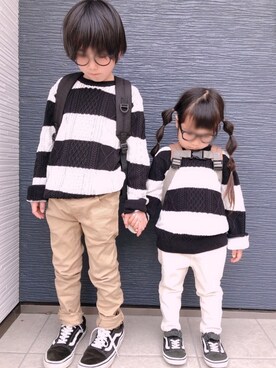 ぽんさん（キッズ・130cm）の春コーディネート