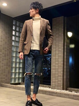 kouseiさん（メンズ・177cm）の冬コーディネート