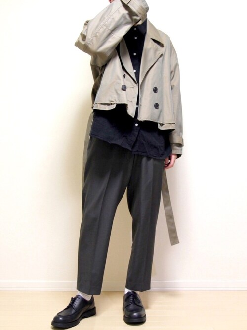 Hare ショートトレンチコート トレンチコート Www Bloompsychologyservices Com