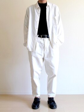 ソックス 靴下を使った 白パンツ のメンズコーディネート一覧 Wear