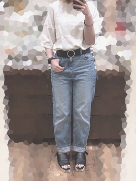 あおいさん（レディース・159cm）の夏コーディネート