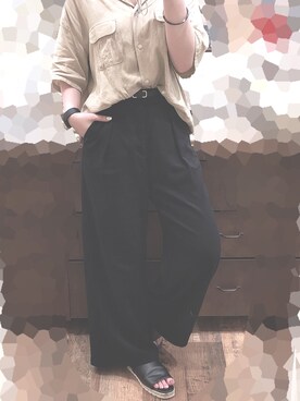 あおいさん（レディース・159cm）の夏コーディネート