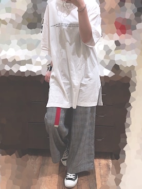 あおいさん（レディース・159cm）の夏コーディネート