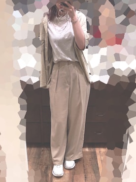 あおいさん（レディース・159cm）の夏コーディネート