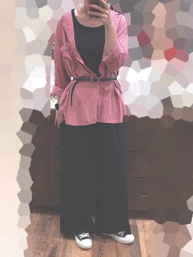 あおいさん(レディース・159cm)の秋コーディネート