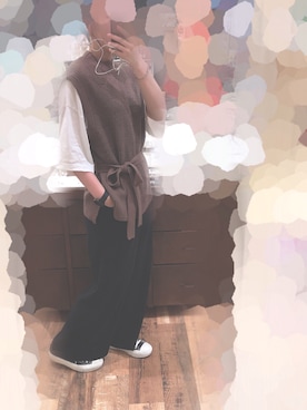 あおいさん（レディース・159cm）の秋コーディネート