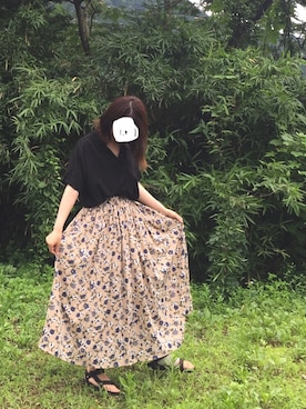 natsuさん（レディース・160cm）の夏コーディネート