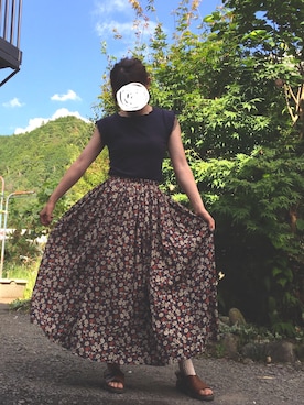 natsuさん（レディース・160cm）の夏コーディネート