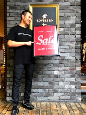 「White Mountaineering」｜Toshiakiさん（メンズ・178cm）の夏コーディネート