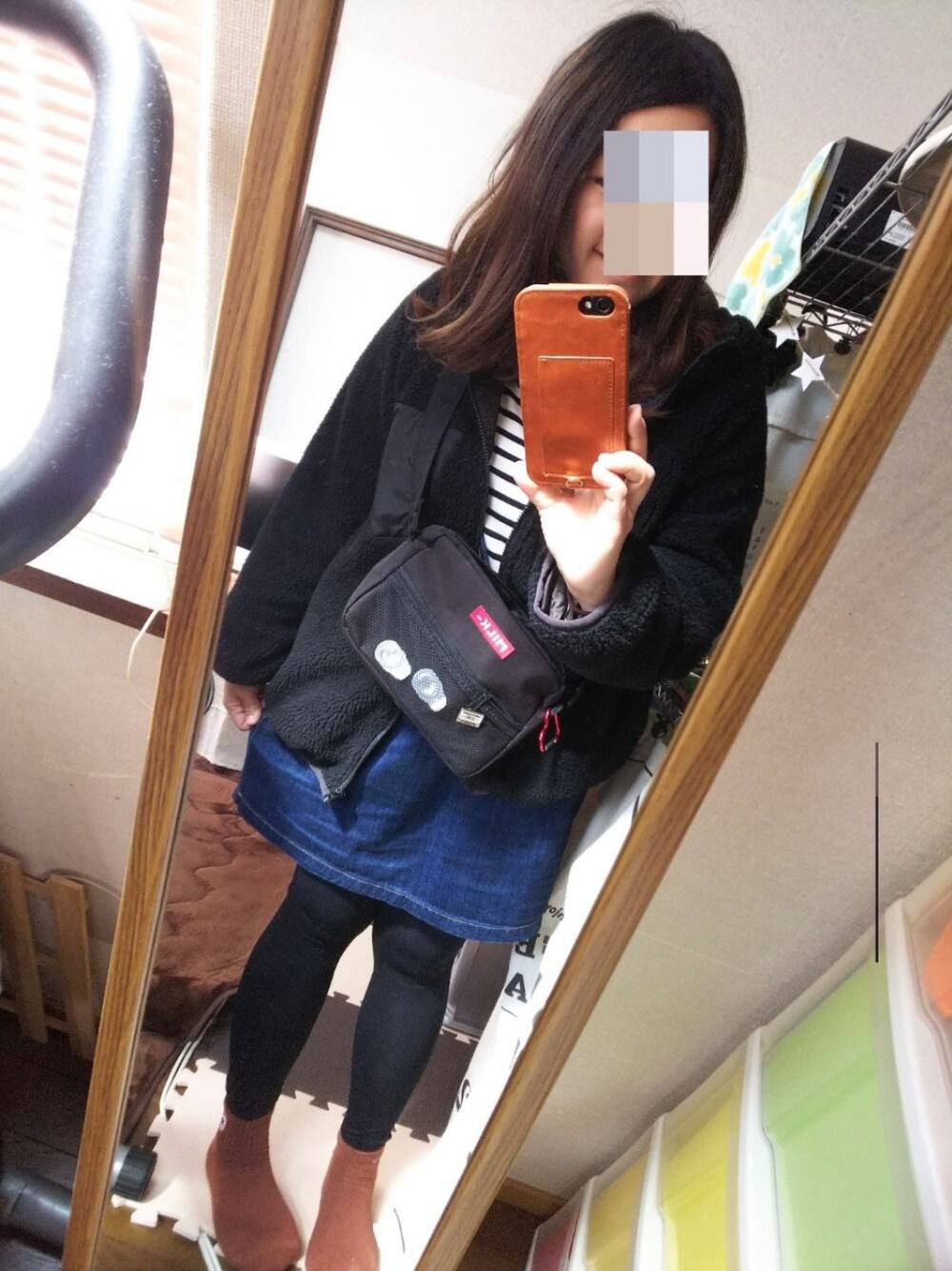 「大きいサイズ、ぽっちゃり、しまむら、アベイル、30代」｜「しまむらのアイテム（トップス、その他）」を使った、もーちゃんさん（レディース・157cm）の春コーディネートの1枚目の写真