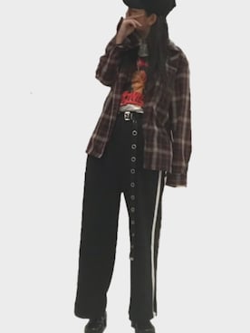 「プチプラミックス」｜MOBさん（レディース・165cm）の春コーディネート