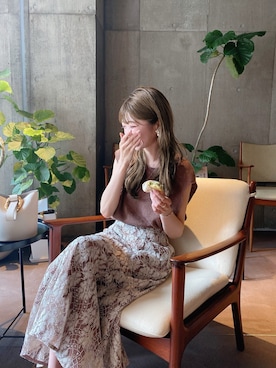 kannaさん（レディース・162cm）の夏コーディネート