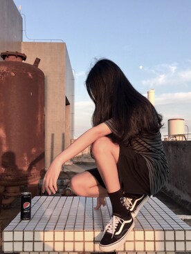 今天要早睡さんのコーディネート