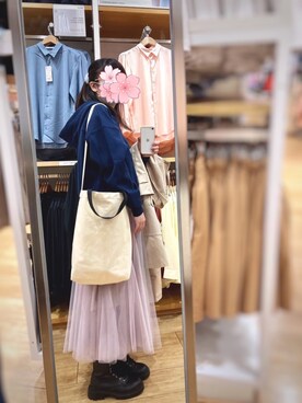「REDYAZEL（レディアゼル）のアイテム（パーカー）」を使った、Sayuki＊さん（レディース・156cm）の夏コーディネート