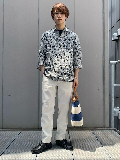 有吉 Ships 福岡店 Shipsのシャツ ブラウスを使ったコーディネート Wear