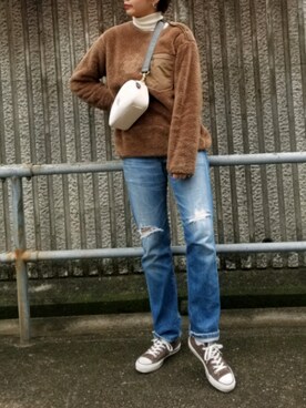 mihoさん（レディース・170cm）の冬コーディネート