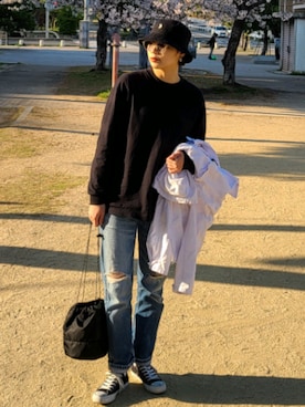 mihoさん（レディース・170cm）の春コーディネート