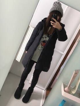 「TODAYFUL（トゥデイフル）のアイテム（PC・スマホグッズ/家電）」を使った、Sさん（レディース・165cm）の冬コーディネート